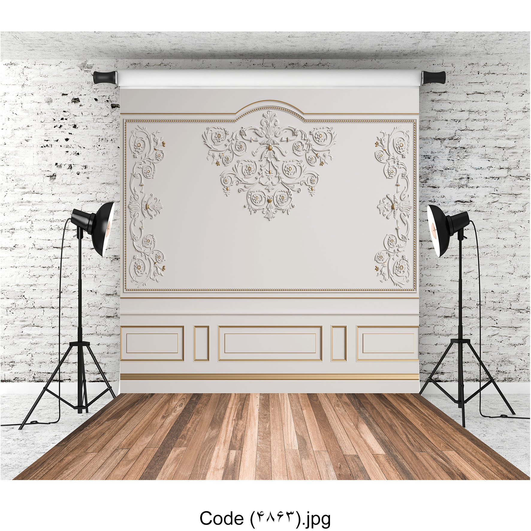 بکدراپ گچبری 4863