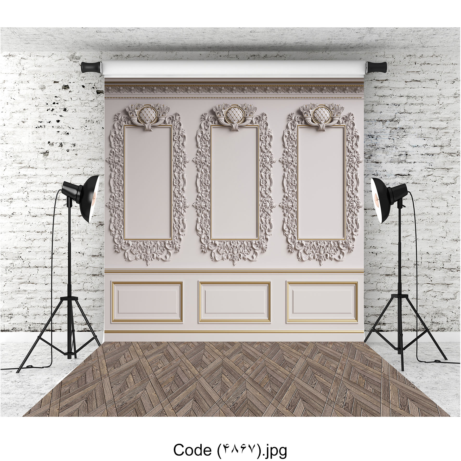 بکدراپ گچبری 4867