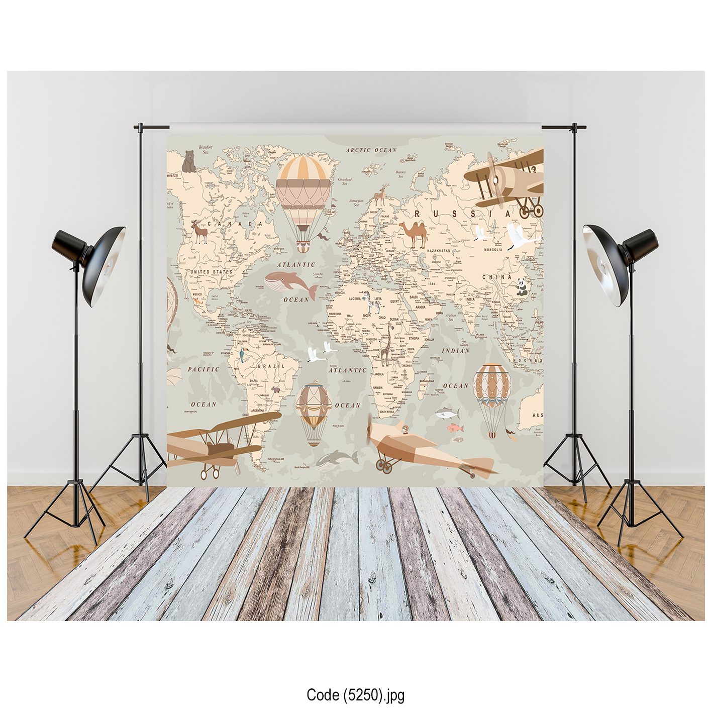 بکدراپ نقشه 5250