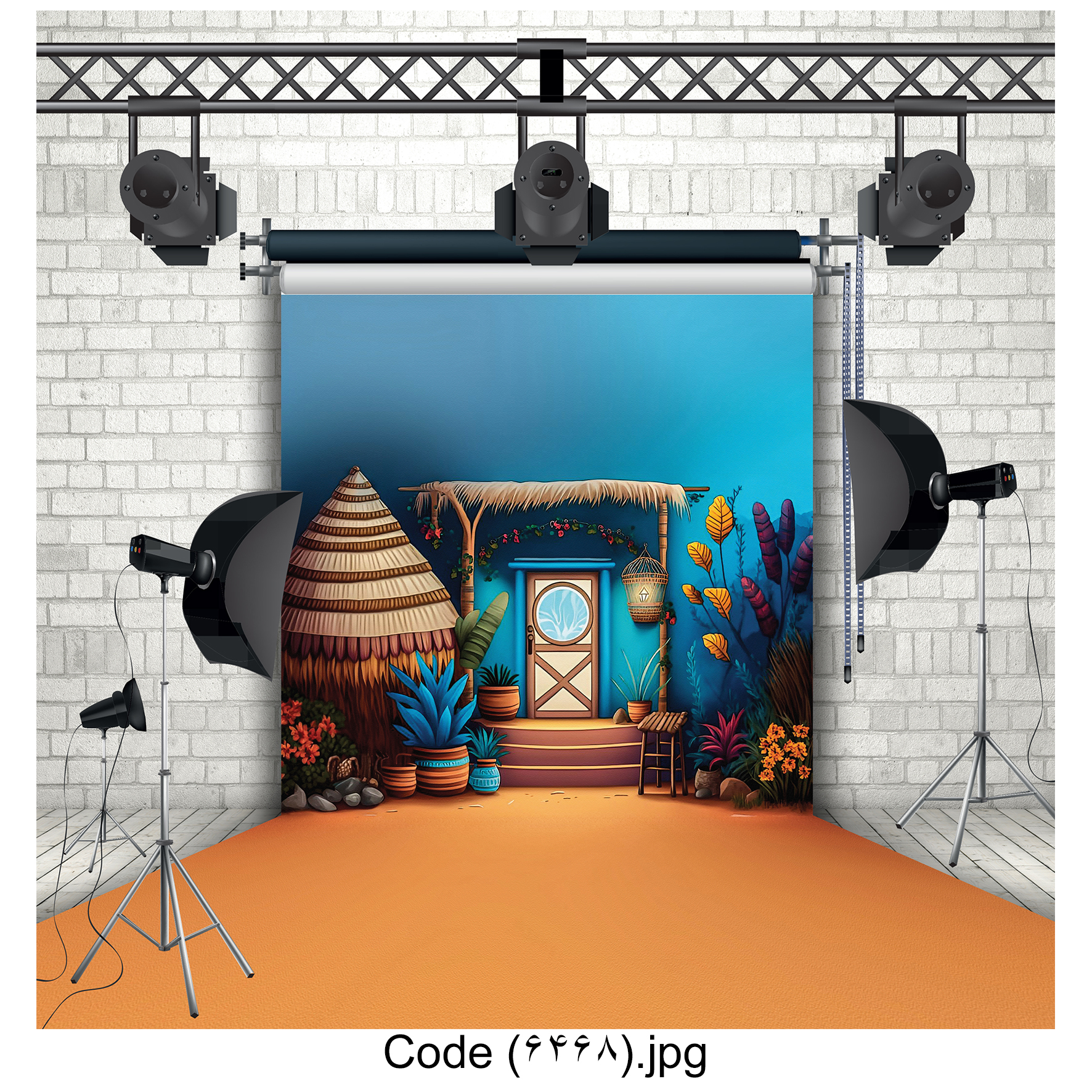 بک دراپ عکاسی کد 6468