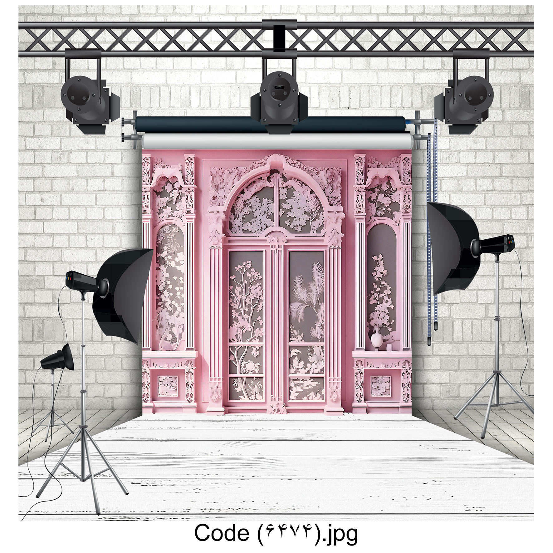 بک دراپ عکاسی کد 6474