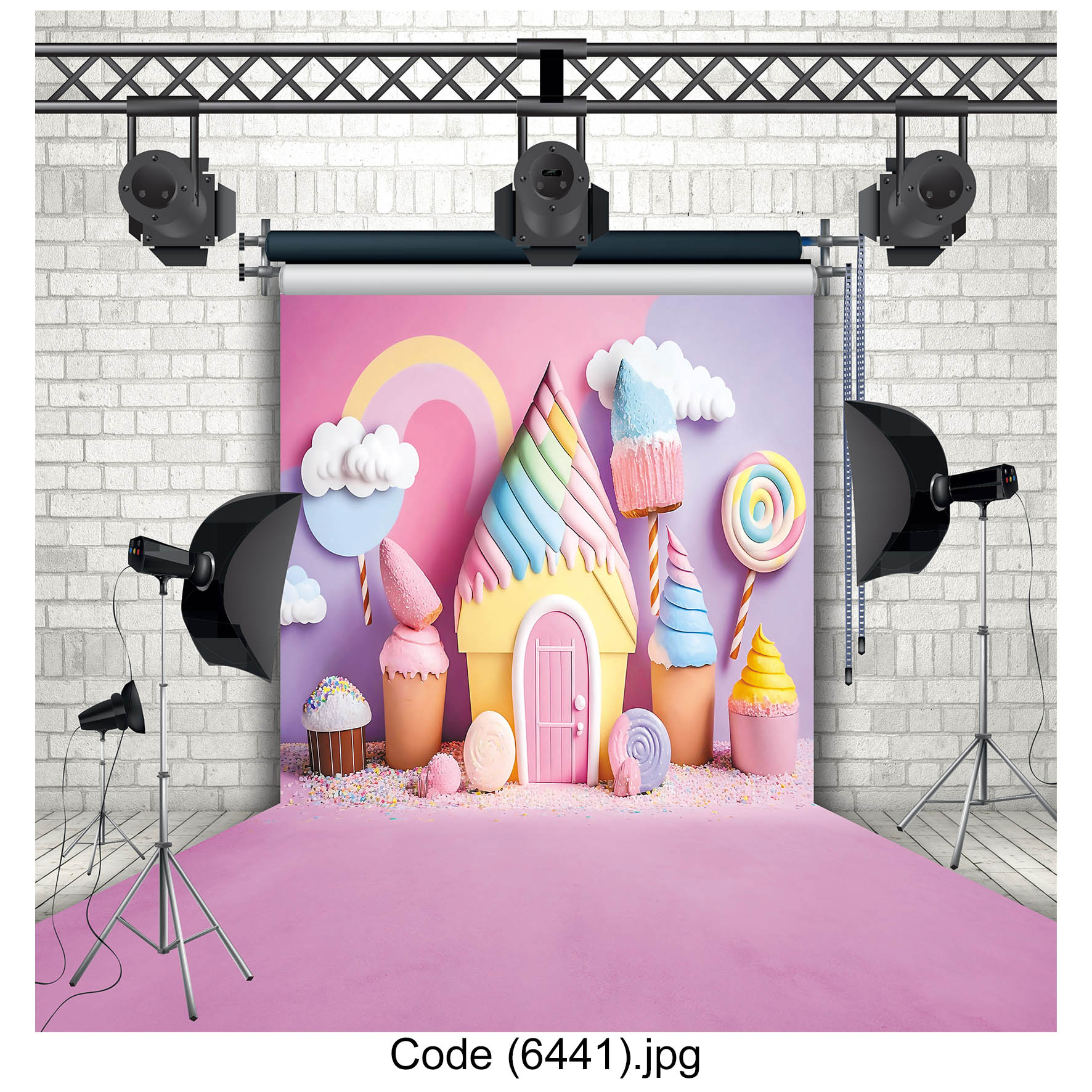 بک دراپ عکاسی کد 6441