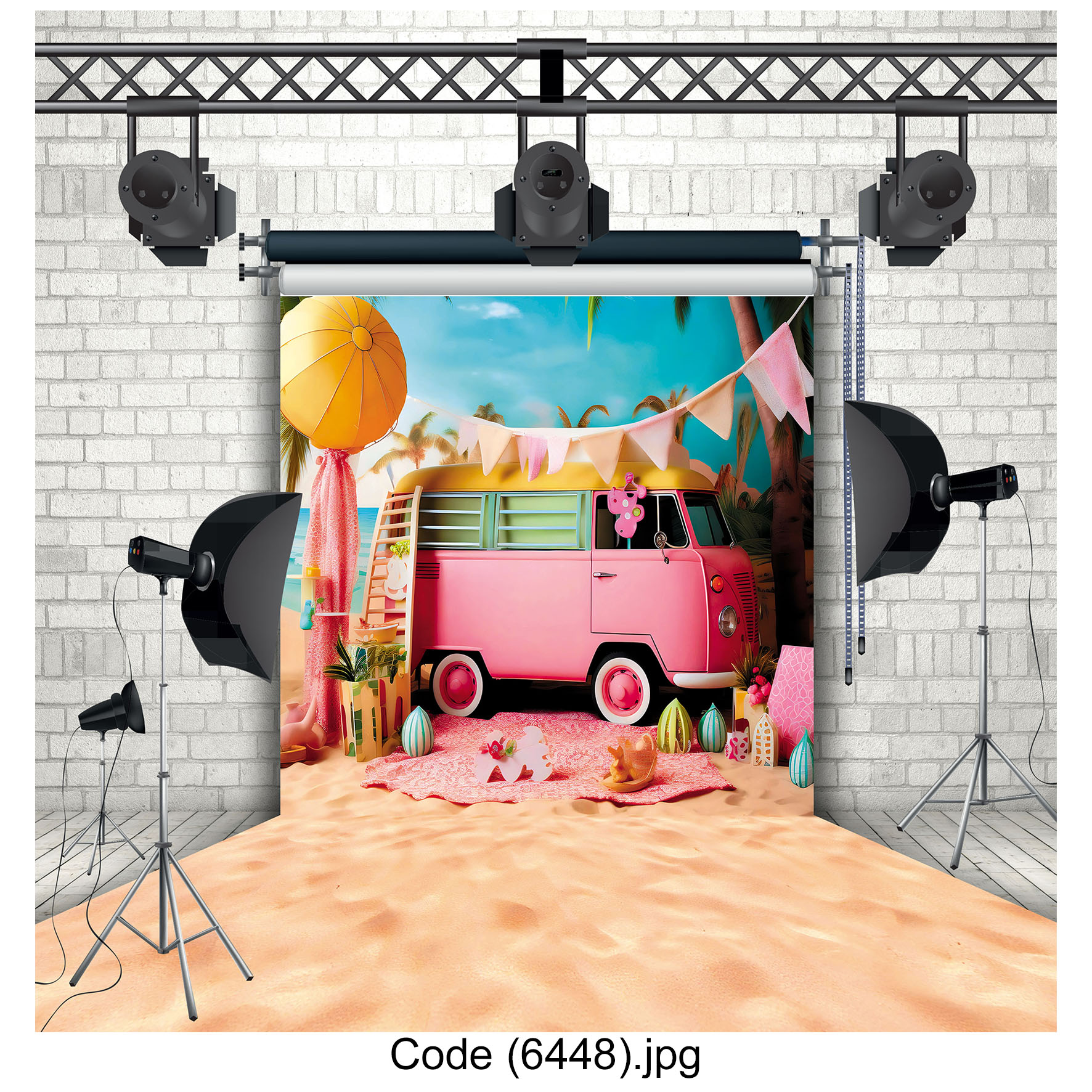 بک دراپ عکاسی کد 6448