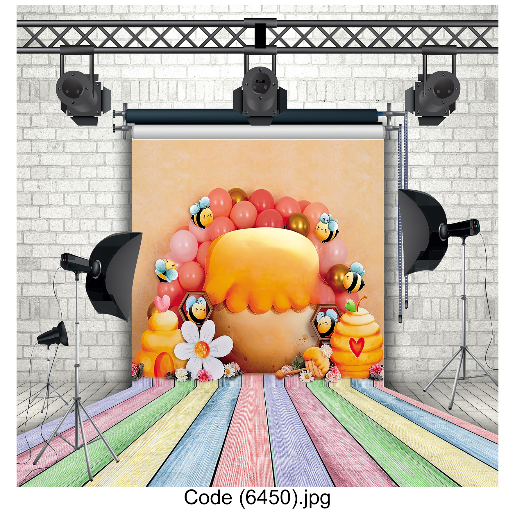 بک دراپ عکاسی کد 6450