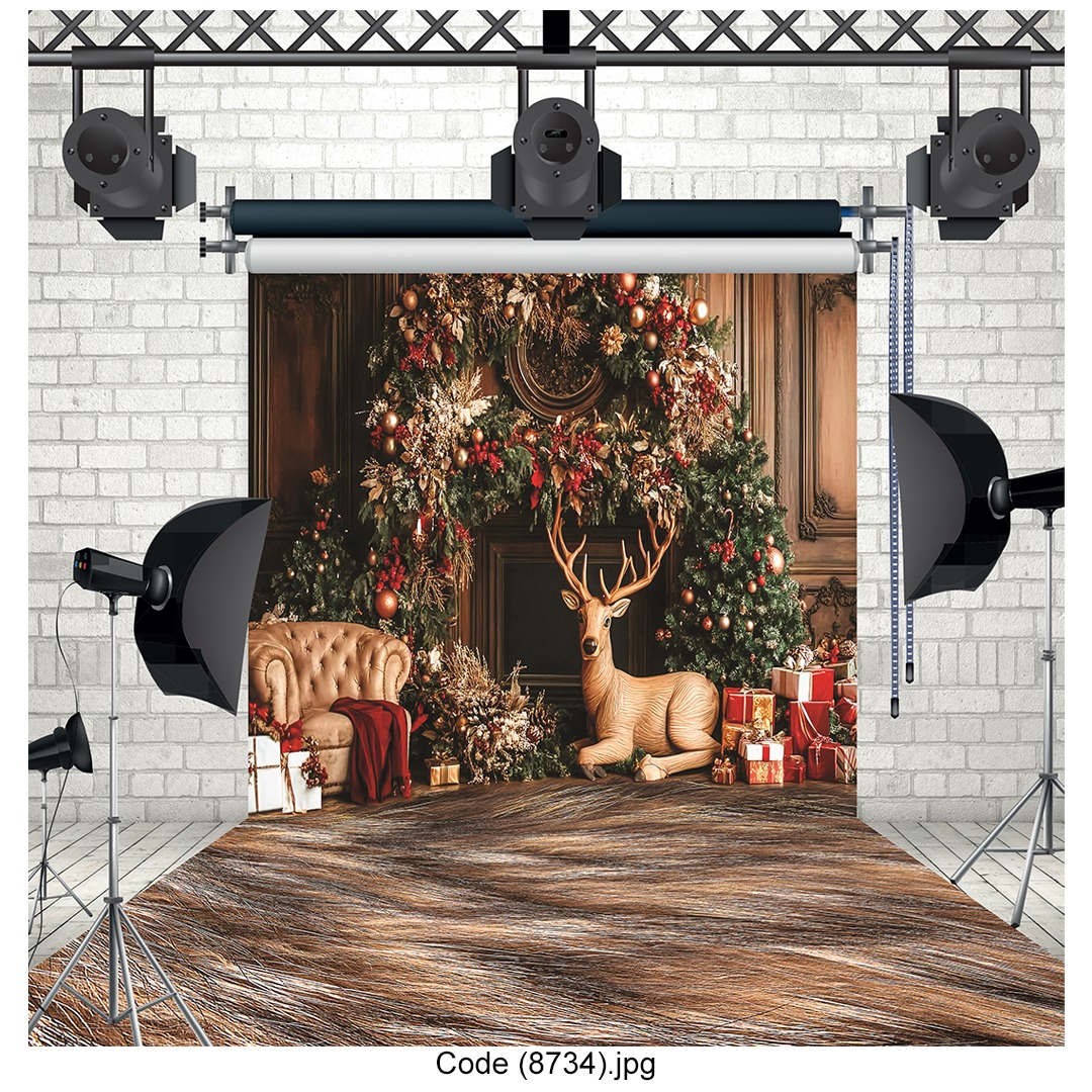 بکگراند عکاسی کریسمس کد 8734