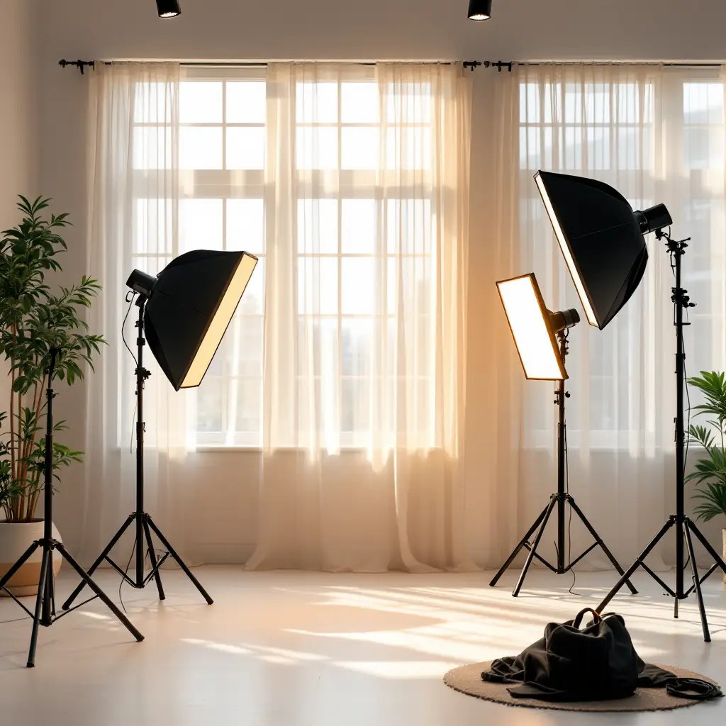 تصویر از نورپردازی خلاقانه و ارزان