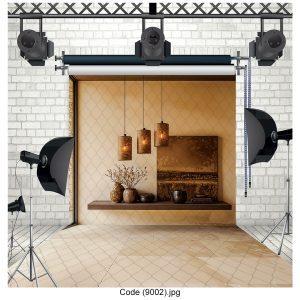 بکدراپ مینیمالیستی با طراحی مدرن برای عکاسی محصولات و تولید محتوا