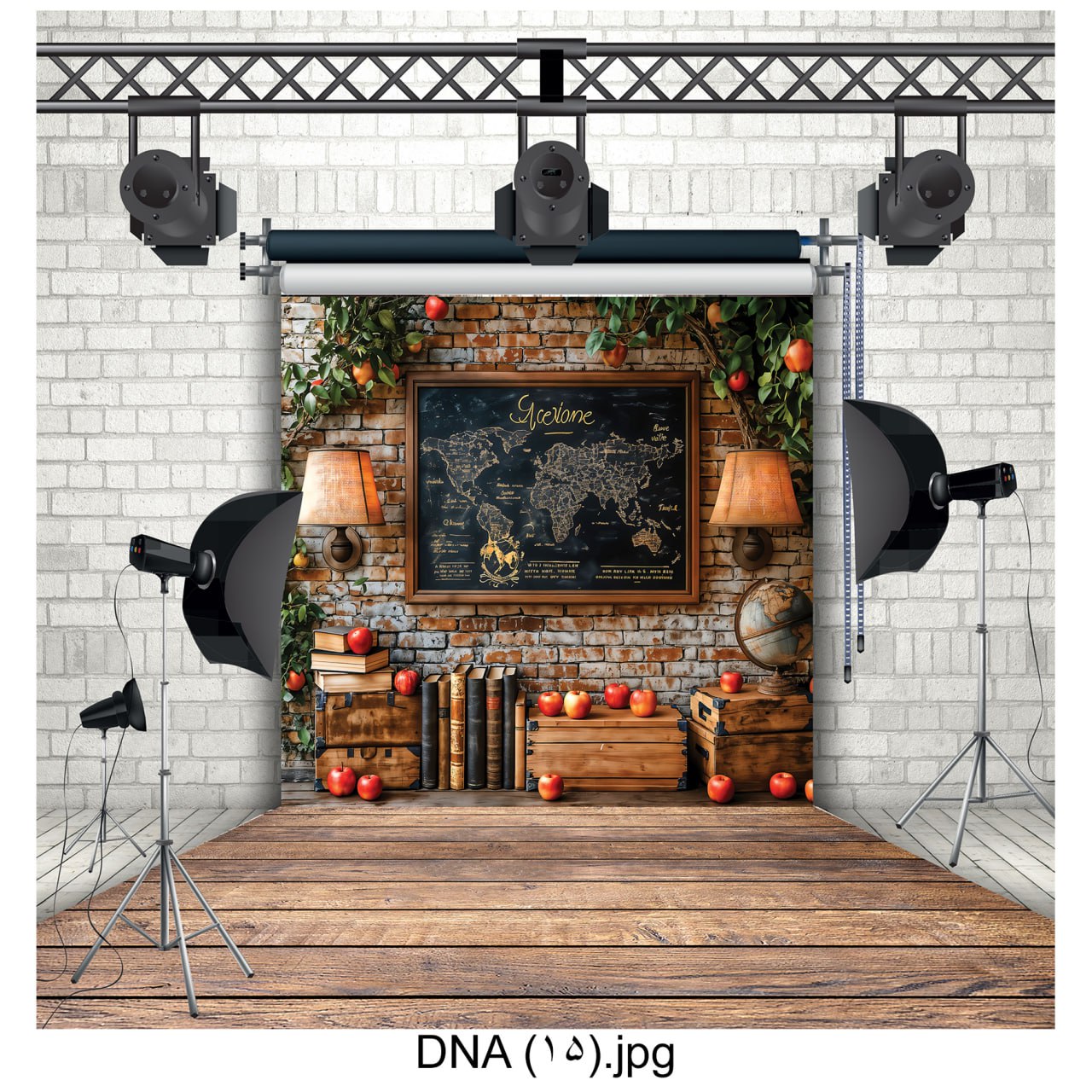 بکگراند اختصاصی DNA کد 15