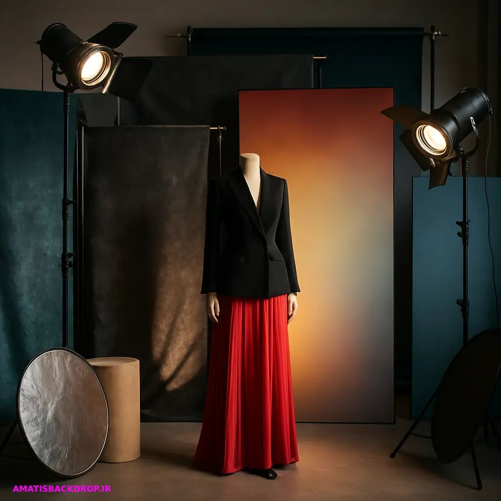 تاثیر دکور آتلیه در عکاسی فشن