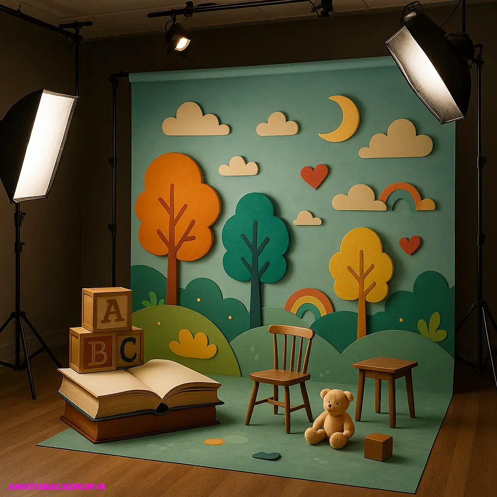 دکور منحصر به فرد برای عکاسی کوک