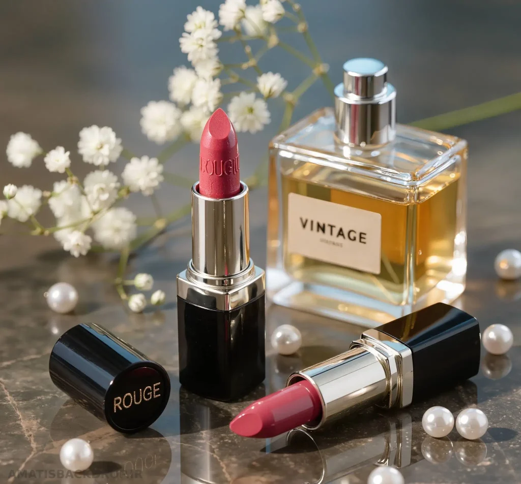 استفاده از لنز ماکرو برای نمایش جزئیات لوازم آرایشی