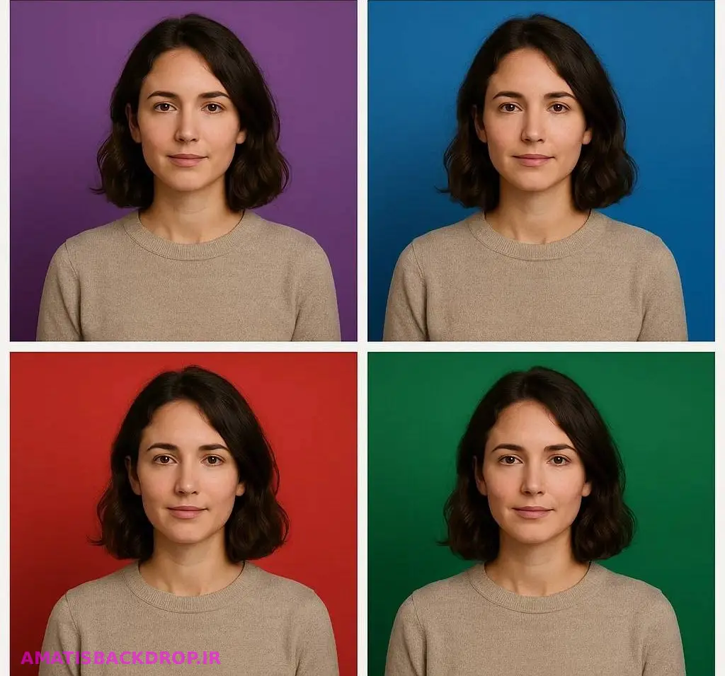 انتخاب رنگ مناسب برای عکاسی پرتره