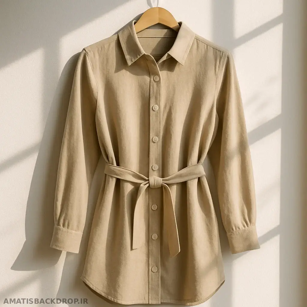 عکاسی تبلیغاتی لباس با نور طبیعی