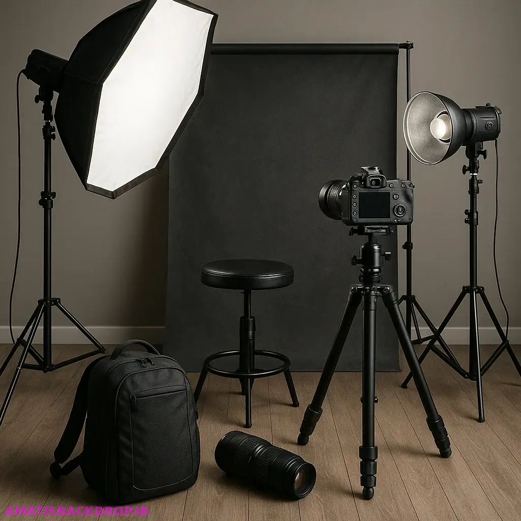 تجهیزات حرفه‌ای برای عکاسی پرتره