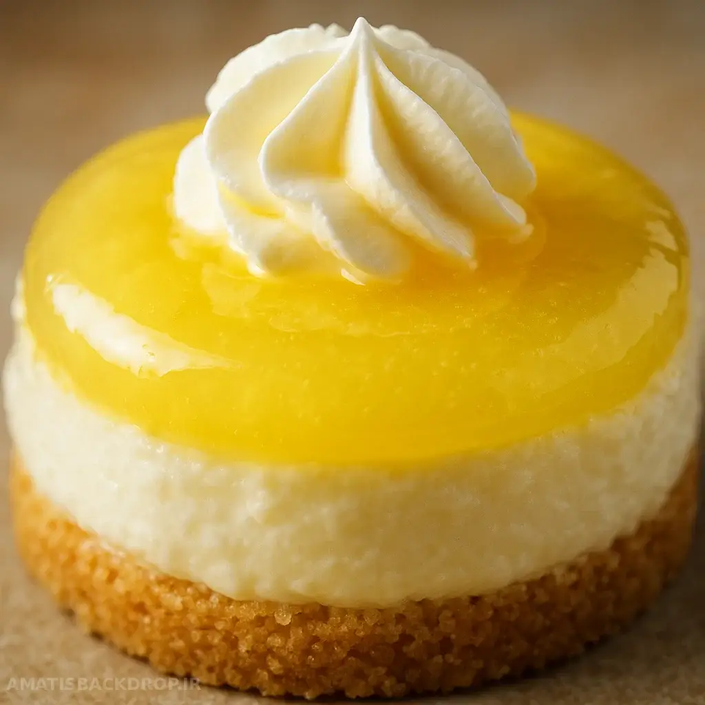 عکاسی نزدیک از دسر با بافتهای شفاف و روشن