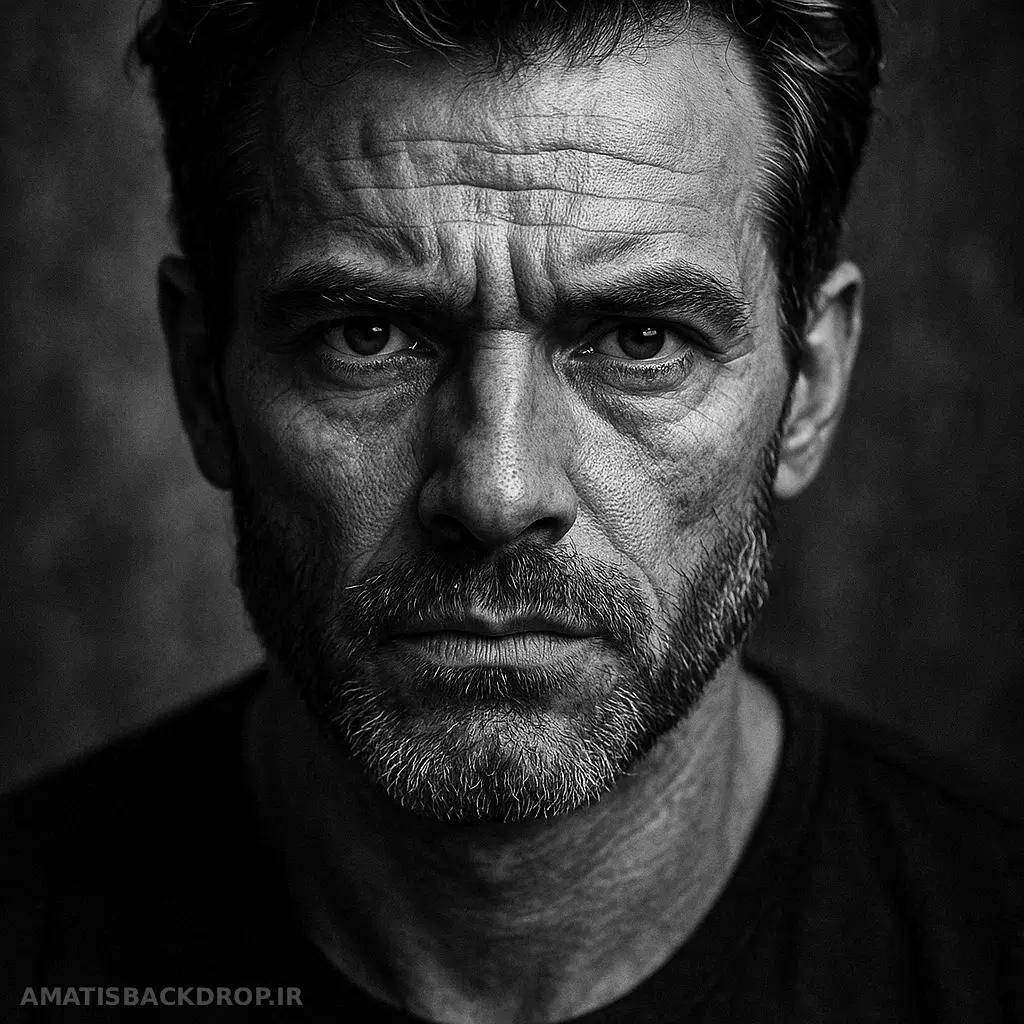 عکاسی سیاه و سفید با استفاده از نور نرم و سایه‌های ملایم