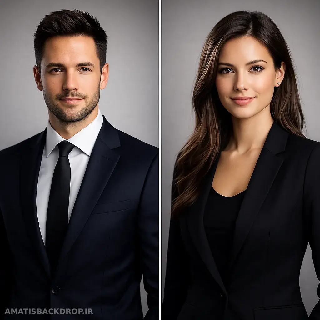 انتخاب لباس ساده و حرفه‌ای برای عکاسی هدشات