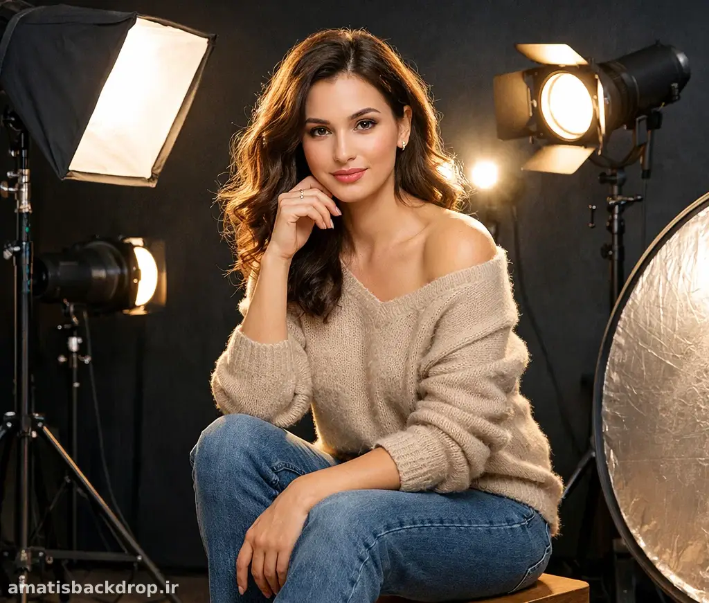 آفیش در عکاسی پرتره