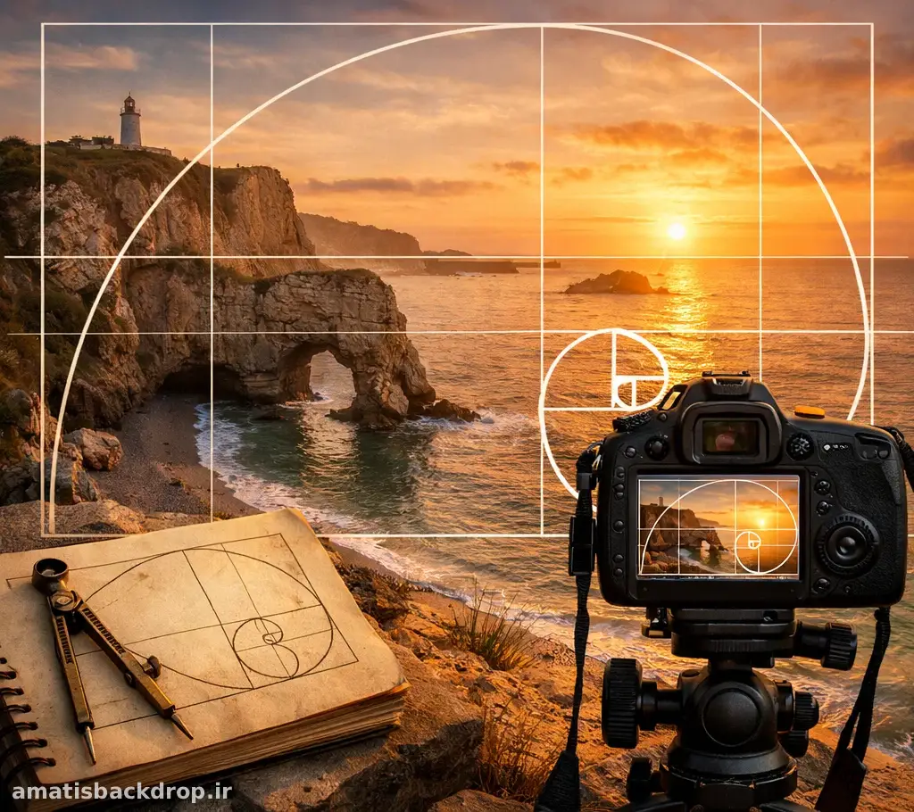 نسبت طلایی در عکاسی: بهبود ترکیب‌بندی و جذابیت