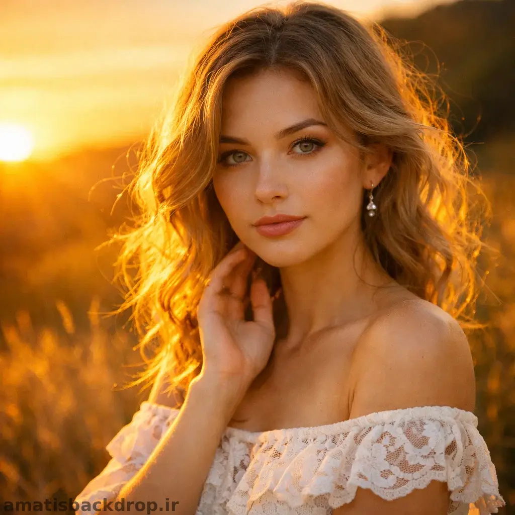 ساعت طلایی در عکاسی پرتره فضای باز