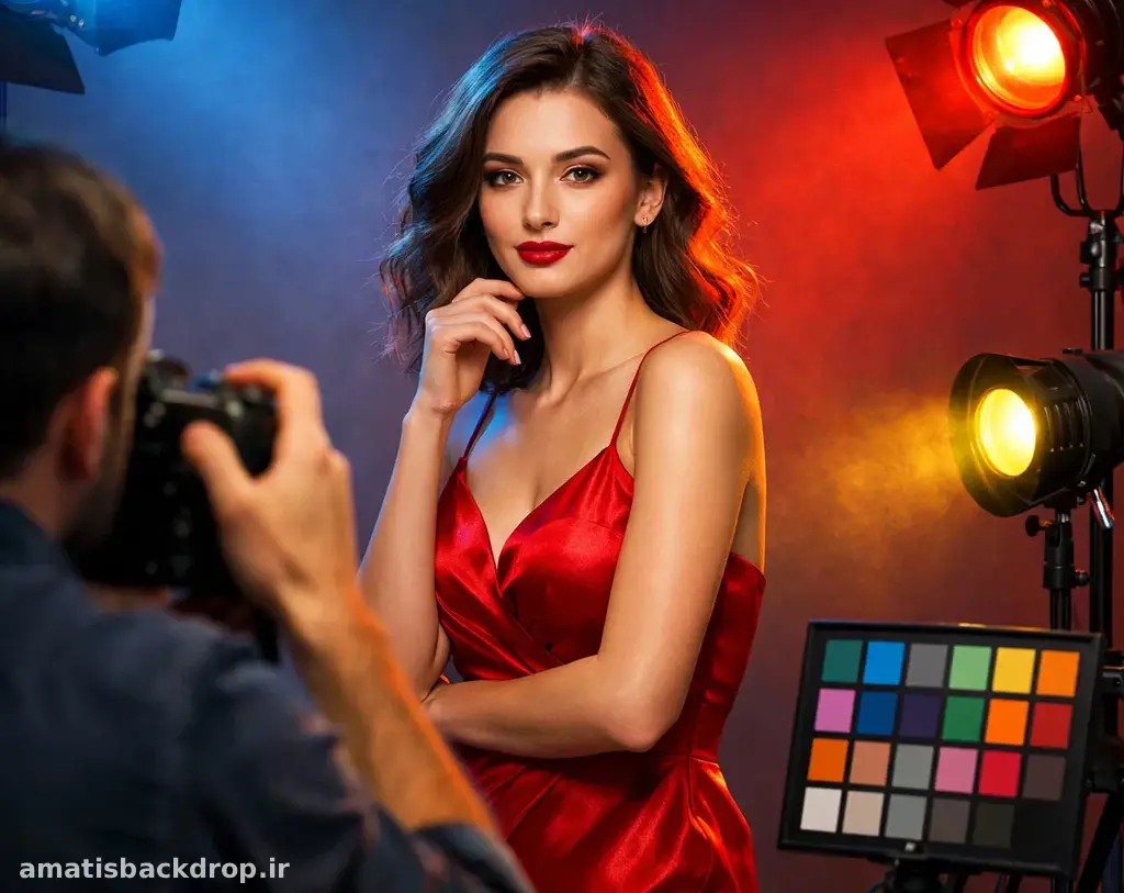 نورپردازی و انتخاب رنگ‌ها