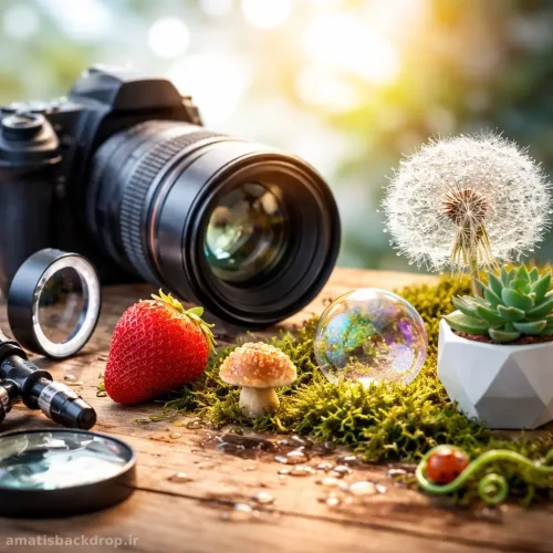 10 ایده ساده عکاسی ماکرو در خانه 2026 (1)